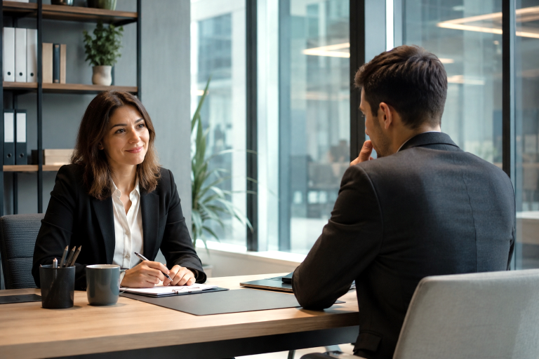 Job interview in English